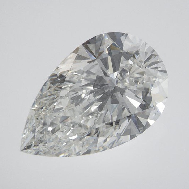 3.90 ct Lab-Grown Diamond – G VS1 – Pear Cut – IGI Certified — Sapphire Row · cut7