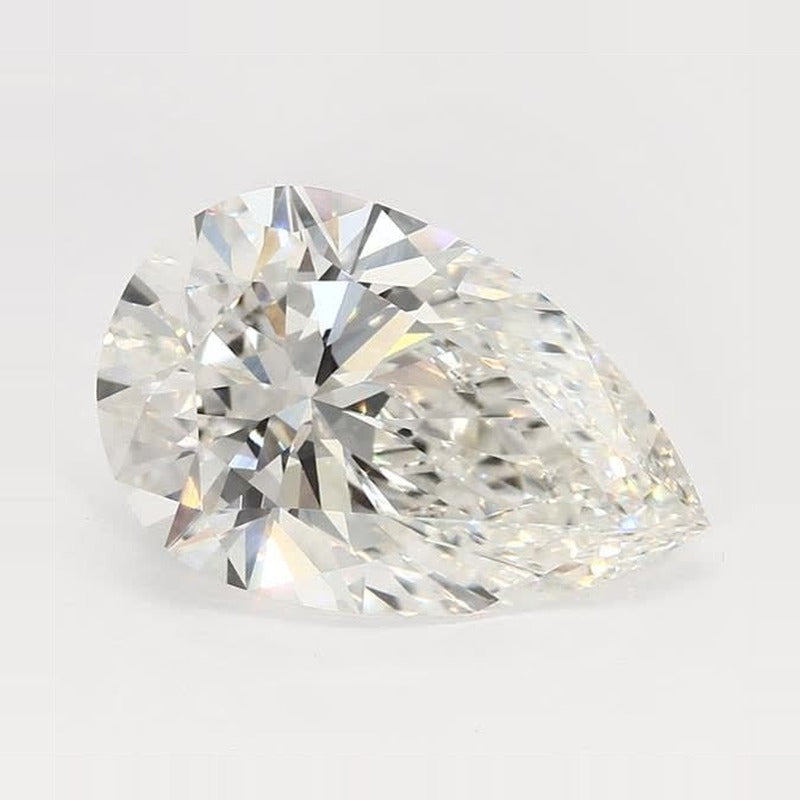 3.78 ct Lab-Grown Diamond – G VS1 – Pear Cut – GCAL Certified — Sapphire Row · cut7