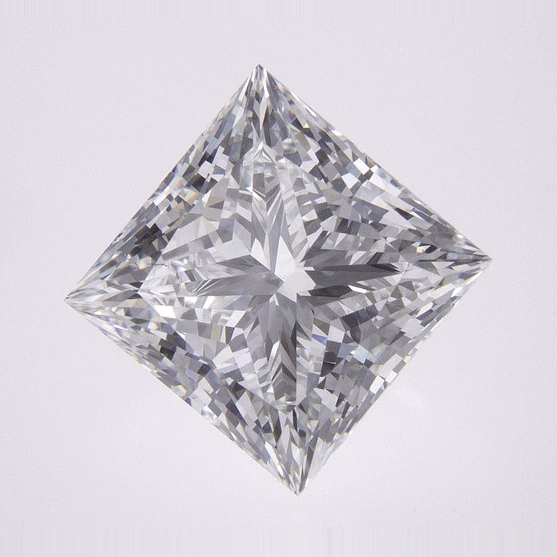 3.36 ct Lab-Grown Diamond – D VVS2 – Square Cut – GIA Certified — Sapphire Row · cut7