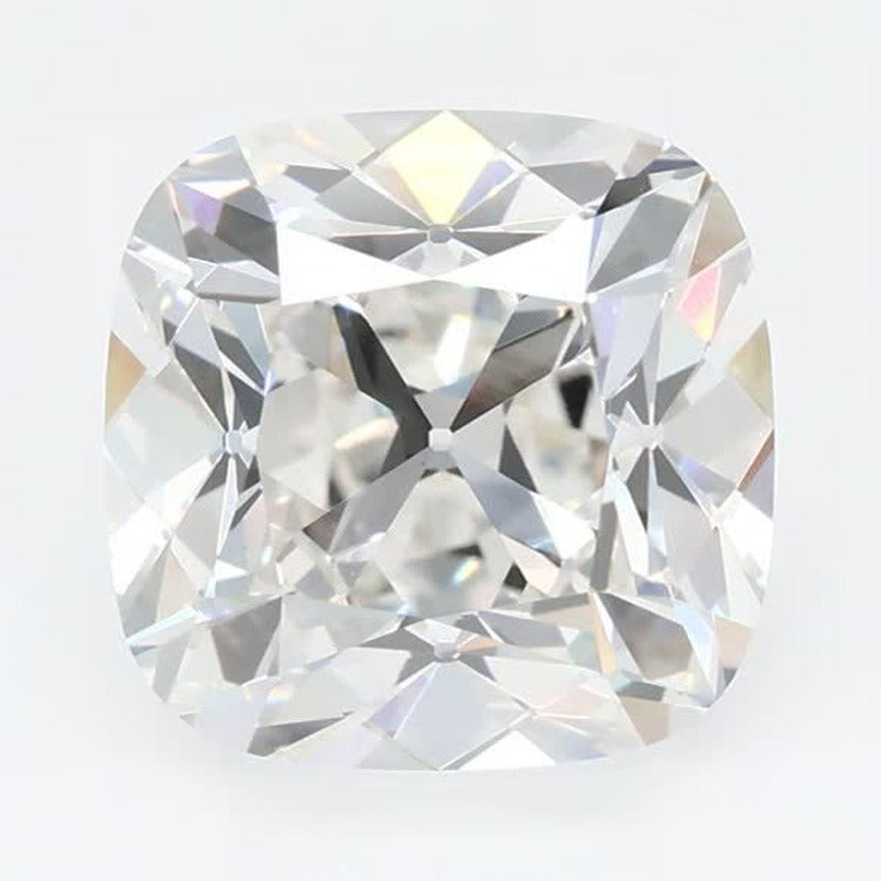 3.24 ct Lab-Grown Diamond – G VS1 – Cushion Cut – Old Mine Cut – GCAL Certified — Sapphire Row · cut7