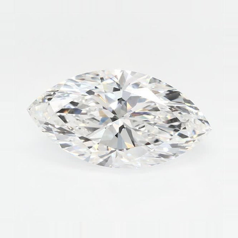3.08 ct Lab-Grown Diamond – E VVS2 – Marquise Cut – GCAL Certified — Sapphire Row · cut7