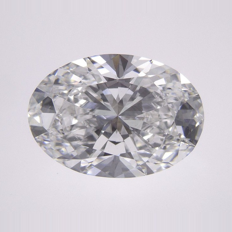 3.04 ct Lab-Grown Diamond – D VVS2 – Oval Cut – IGI Certified — Sapphire Row · cut7