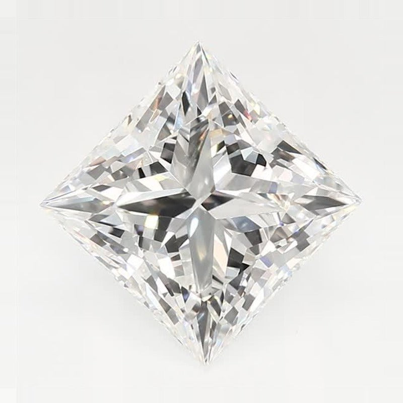 3.04 ct Lab-Grown Diamond – E VS1 – Square Cut – GCAL Certified — Sapphire Row · cut7