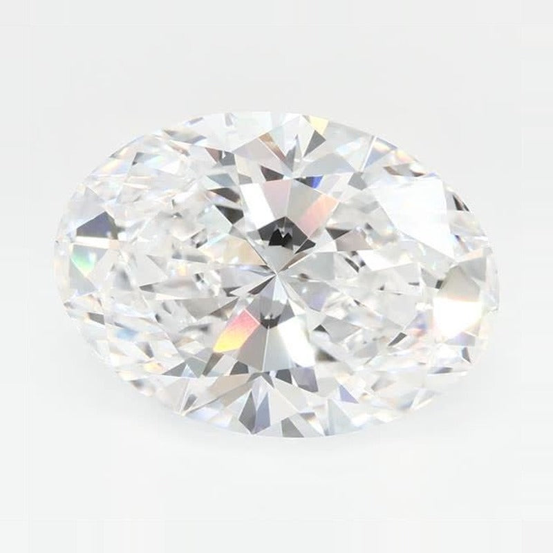 3.02 ct Lab-Grown Diamond – D VVS2 – Oval Cut – GCAL Certified — Sapphire Row · cut7