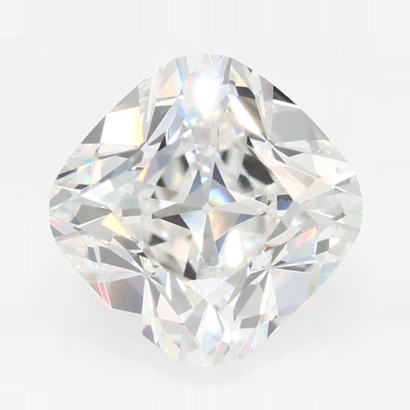 2.91 ct Lab-Grown Diamond – F VVS2 – Cushion Cut – Old Mine Cut – GCAL Certified — Sapphire Row · cut7