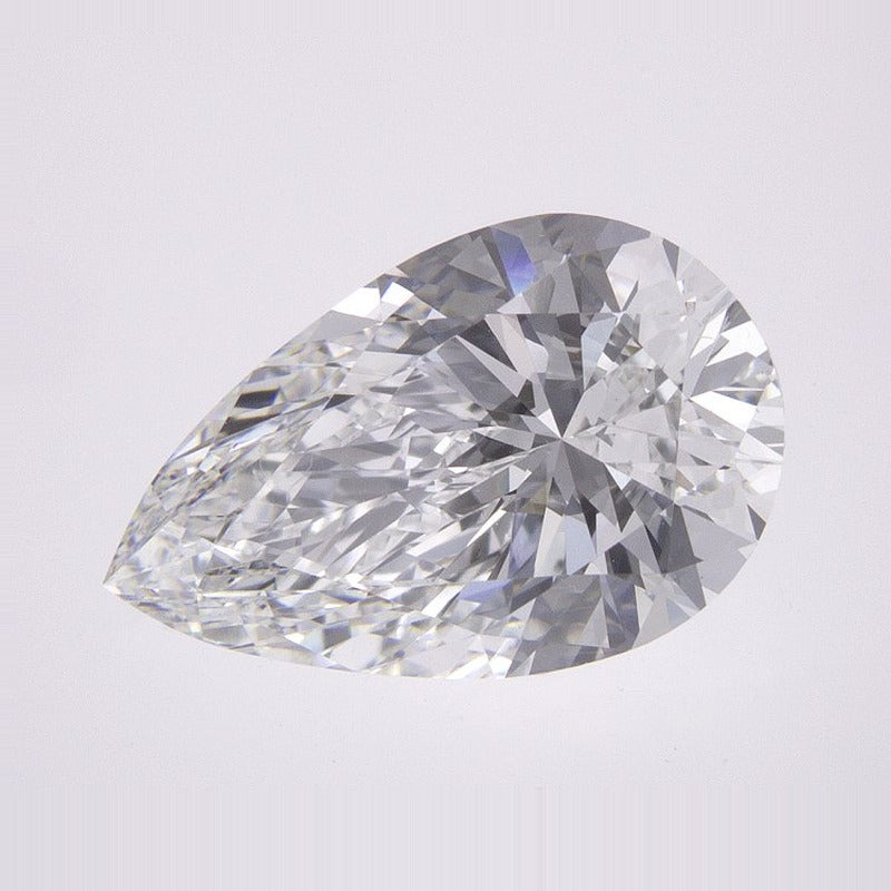 2.89 ct Lab-Grown Diamond – E VVS2 – Pear Cut – IGI Certified — Sapphire Row · cut7