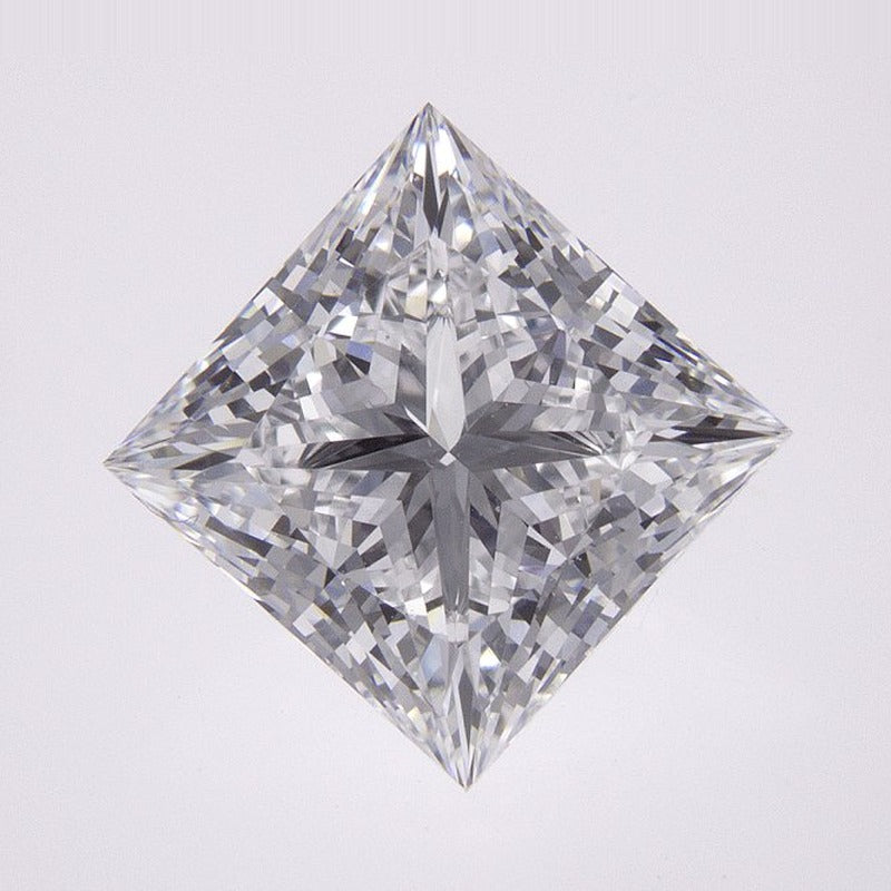 2.88 ct Lab-Grown Diamond – D VVS2 – Square Cut – GIA Certified — Sapphire Row · cut7