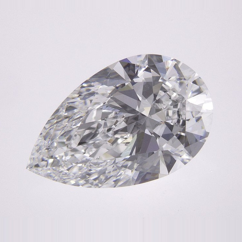 2.83 ct Lab-Grown Diamond – D VVS2 – Pear Cut – IGI Certified — Sapphire Row · cut7