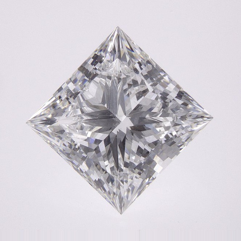 2.83 ct Lab-Grown Diamond – E VVS2 – Square Cut – IGI Certified — Sapphire Row · cut7