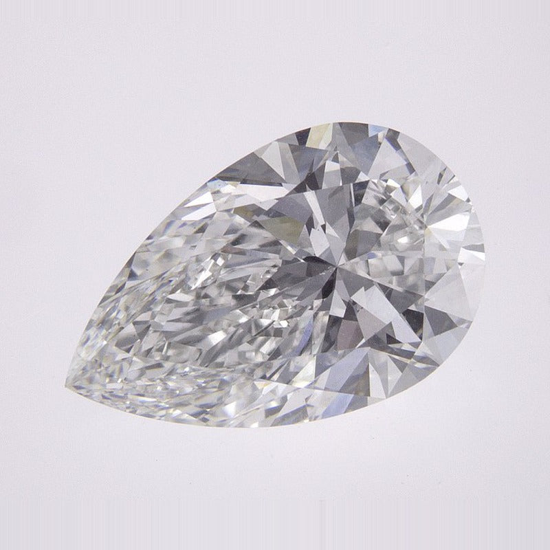 2.81 ct Lab-Grown Diamond – F VVS2 – Pear Cut – IGI Certified — Sapphire Row · cut7