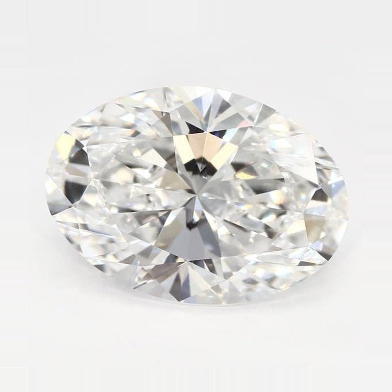2.75 ct Lab-Grown Diamond – E VVS1 – Oval Cut – GCAL Certified — Sapphire Row · cut7