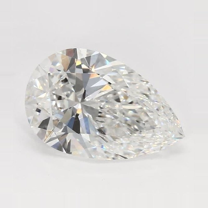 2.74 ct Lab-Grown Diamond – F VS1 – Pear Cut – GCAL Certified — Sapphire Row · cut7