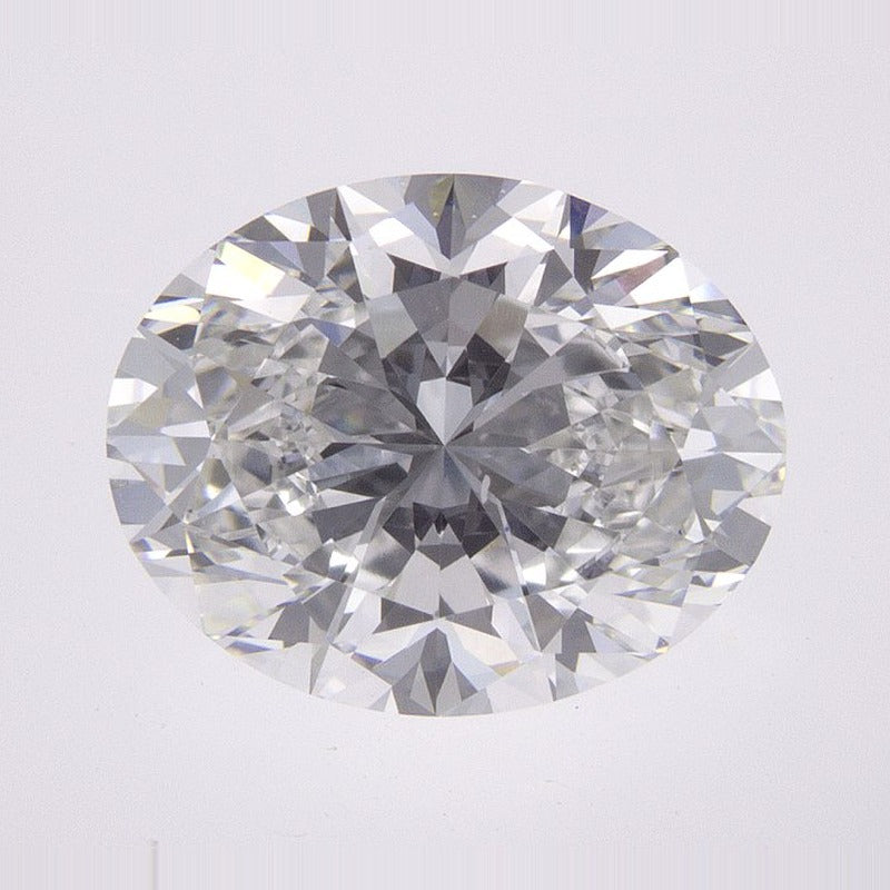 2.70 ct Lab-Grown Diamond – E VVS2 – Oval Cut – IGI Certified — Sapphire Row · cut7