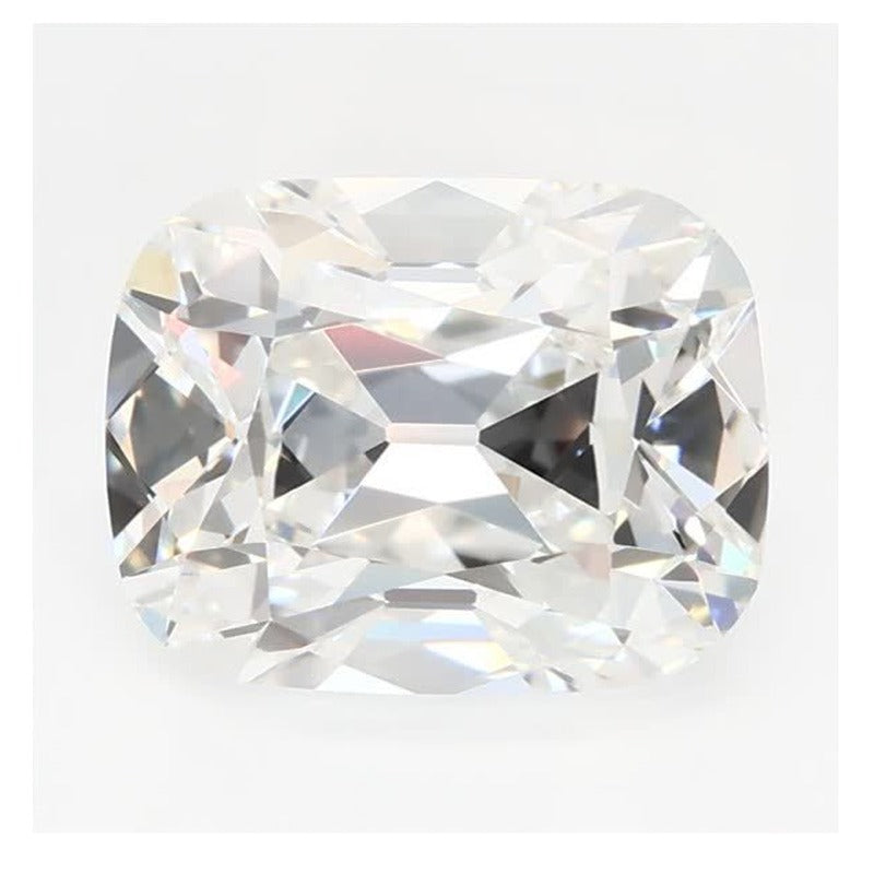 2.70 ct Lab-Grown Diamond – F VVS2 – Elongated Cushion Cut – Old Mine Cut – GCAL Certified — Sapphire Row · cut7