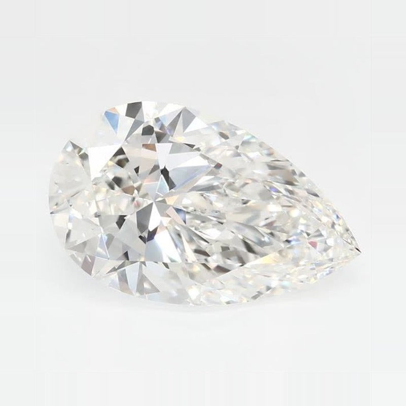 2.64 ct Lab-Grown Diamond – F VVS2 – Pear Cut – GCAL Certified — Sapphire Row · cut7