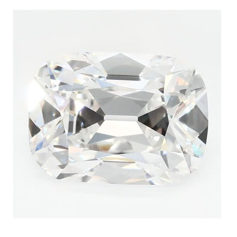 2.61 ct Lab-Grown Diamond – F VS1 – Elongated Cushion Cut – Old Mine Cut – GCAL Certified — Sapphire Row · cut7