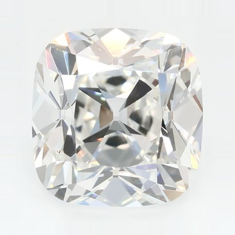 2.56 ct Lab-Grown Diamond – G VVS2 – Cushion Cut – Old Mine Cut – GCAL Certified — Sapphire Row · cut7