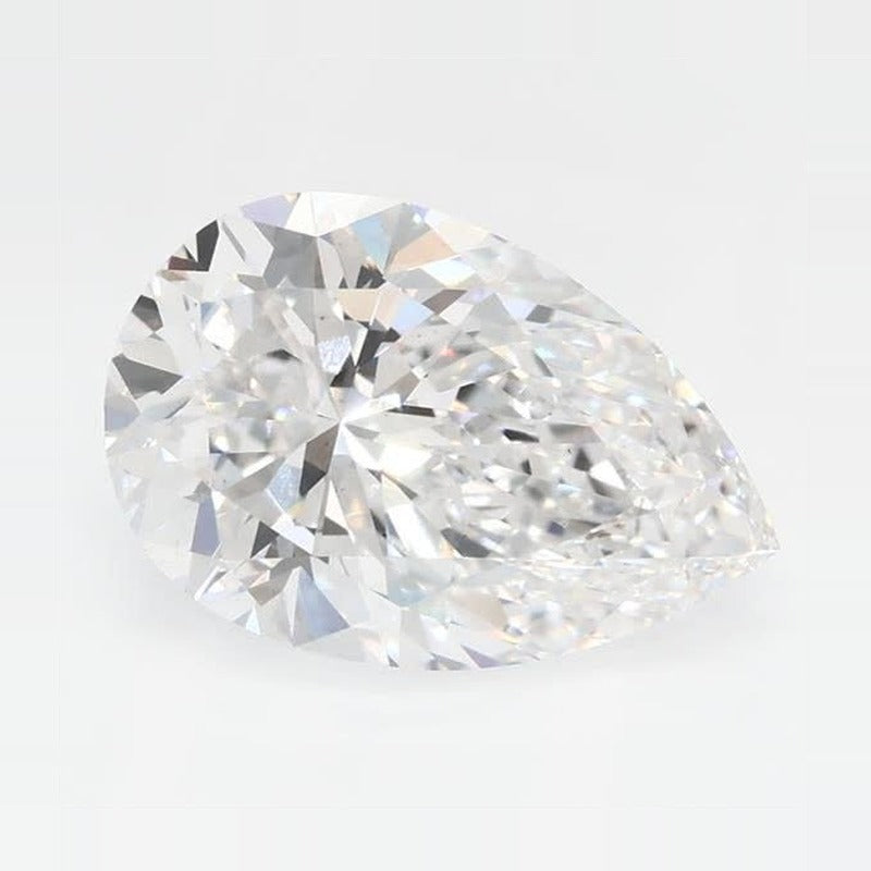 2.52 ct Lab-Grown Diamond – D VS2 – Pear Cut – GCAL Certified — Sapphire Row · cut7