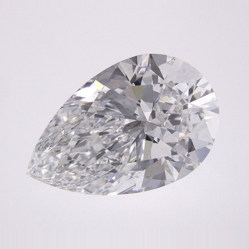 2.52 ct Lab-Grown Diamond – E VS1 – Pear Cut – IGI Certified — Sapphire Row · cut7