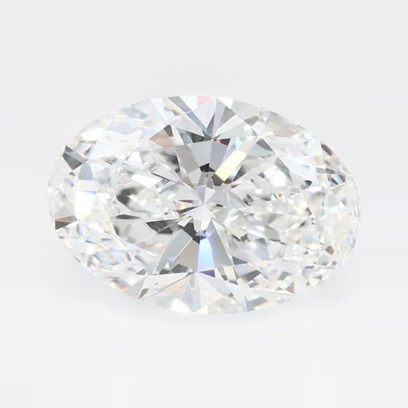 2.51 ct Lab-Grown Diamond – D VS1 – Oval Cut – GCAL Certified — Sapphire Row · cut7