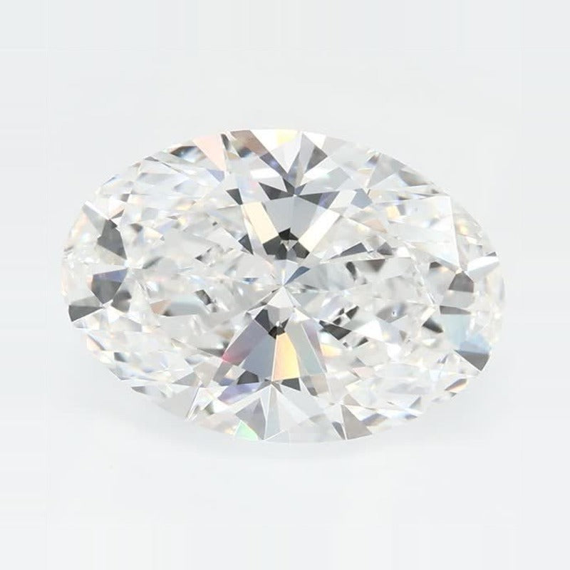 2.51 ct Lab-Grown Diamond – D VS1 – Oval Cut – GCAL Certified — Sapphire Row · cut7