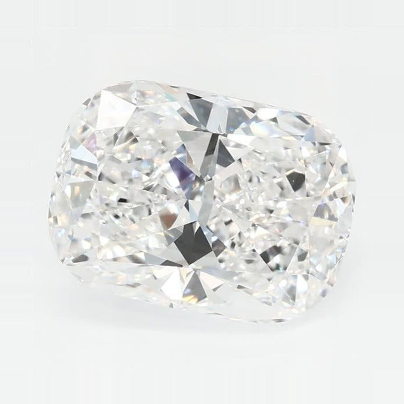2.10 ct Lab-Grown Diamond – E VVS2 – Elongated Cushion Cut – GCAL Certified — Sapphire Row · cut7