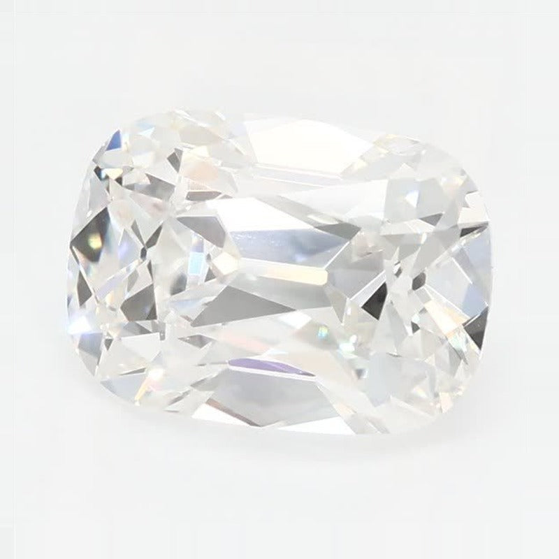 2.08 ct Lab-Grown Diamond – G VVS2 – Elongated Cushion Cut – Old Mine Cut – GCAL Certified — Sapphire Row · cut7