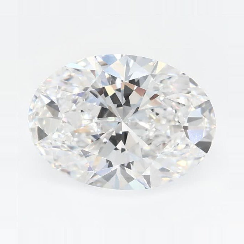 2.08 ct Lab-Grown Diamond – D VVS2 – Oval Cut – GCAL Certified — Sapphire Row · cut7