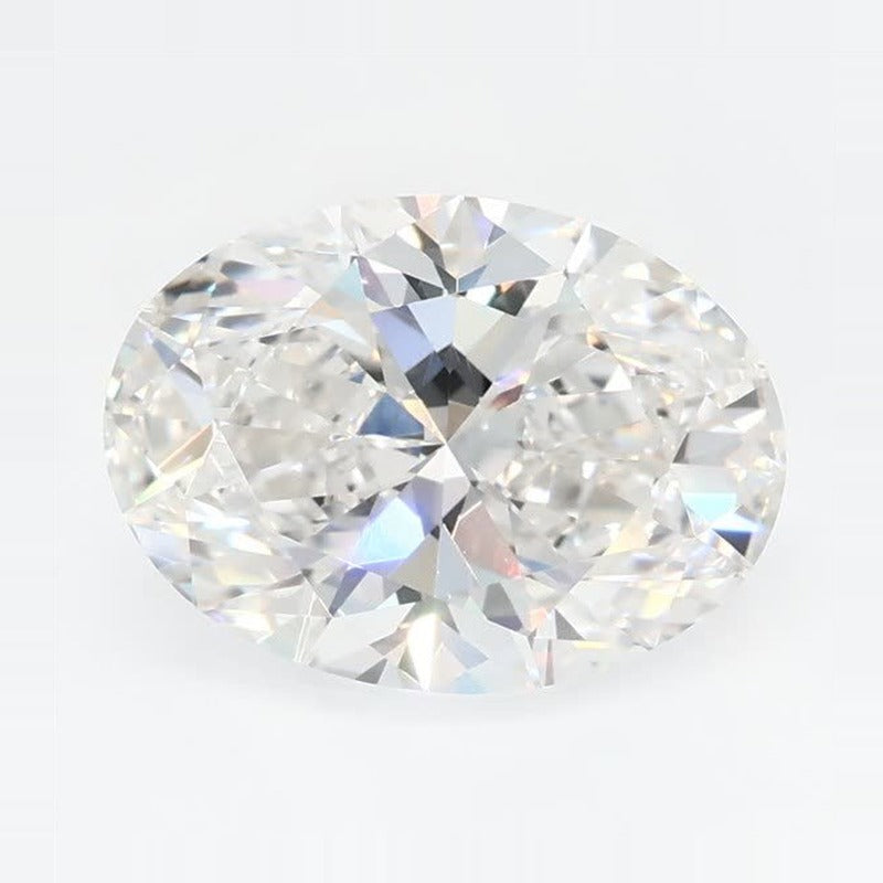 2.08 ct Lab-Grown Diamond – F VVS2 – Oval Cut – GCAL Certified — Sapphire Row · cut7