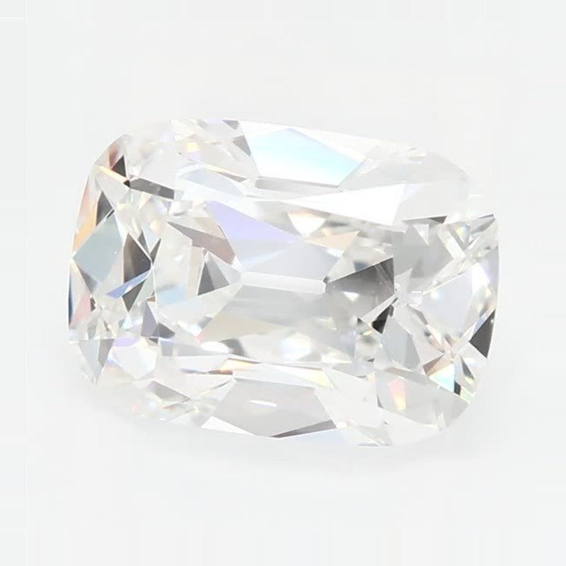 2.07 ct Lab-Grown Diamond – E VVS2 – Elongated Cushion Cut – Old Mine Cut – GCAL Certified — Sapphire Row · cut7