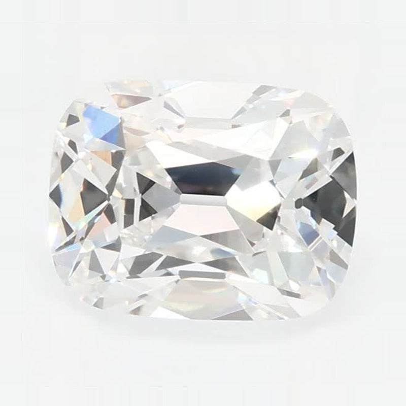 2.05 ct Lab-Grown Diamond – E VVS2 – Elongated Cushion Cut – Old Mine Cut – GCAL Certified — Sapphire Row · cut7