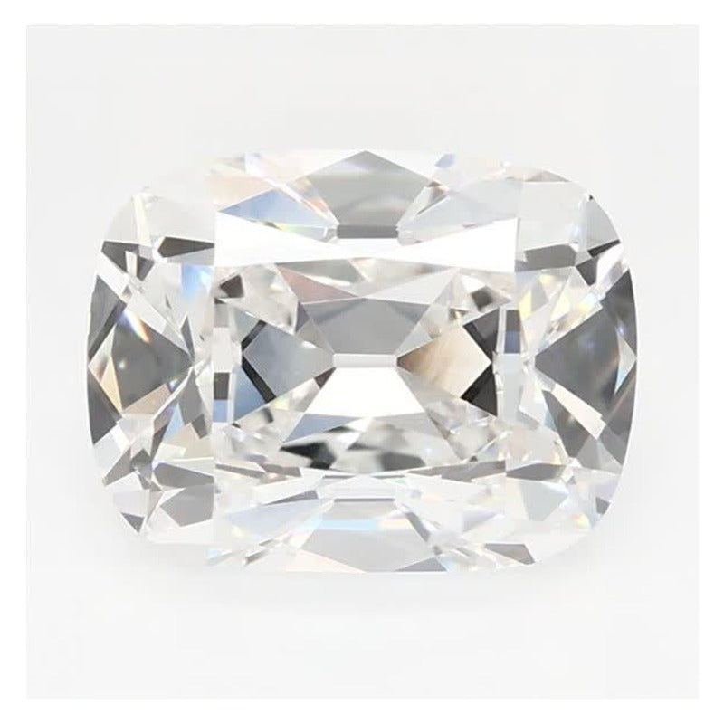 2.02 ct Lab-Grown Diamond – F VVS2 – Elongated Cushion Cut – Old Mine Cut – GCAL Certified — Sapphire Row · cut7