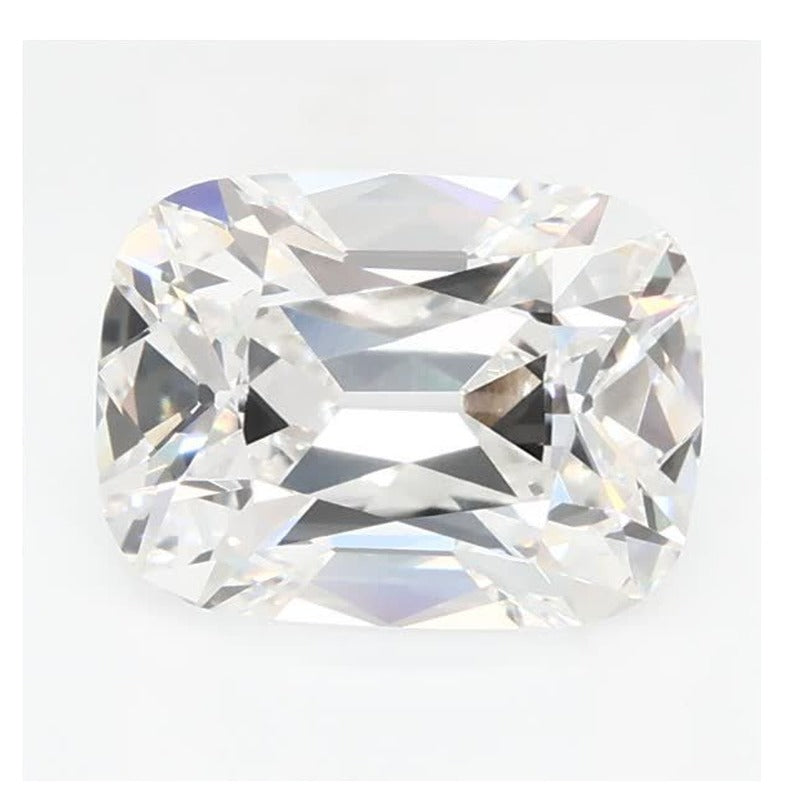 2.01 ct Lab-Grown Diamond – E VVS2 – Elongated Cushion Cut – Old Mine Cut – GCAL Certified — Sapphire Row · cut7