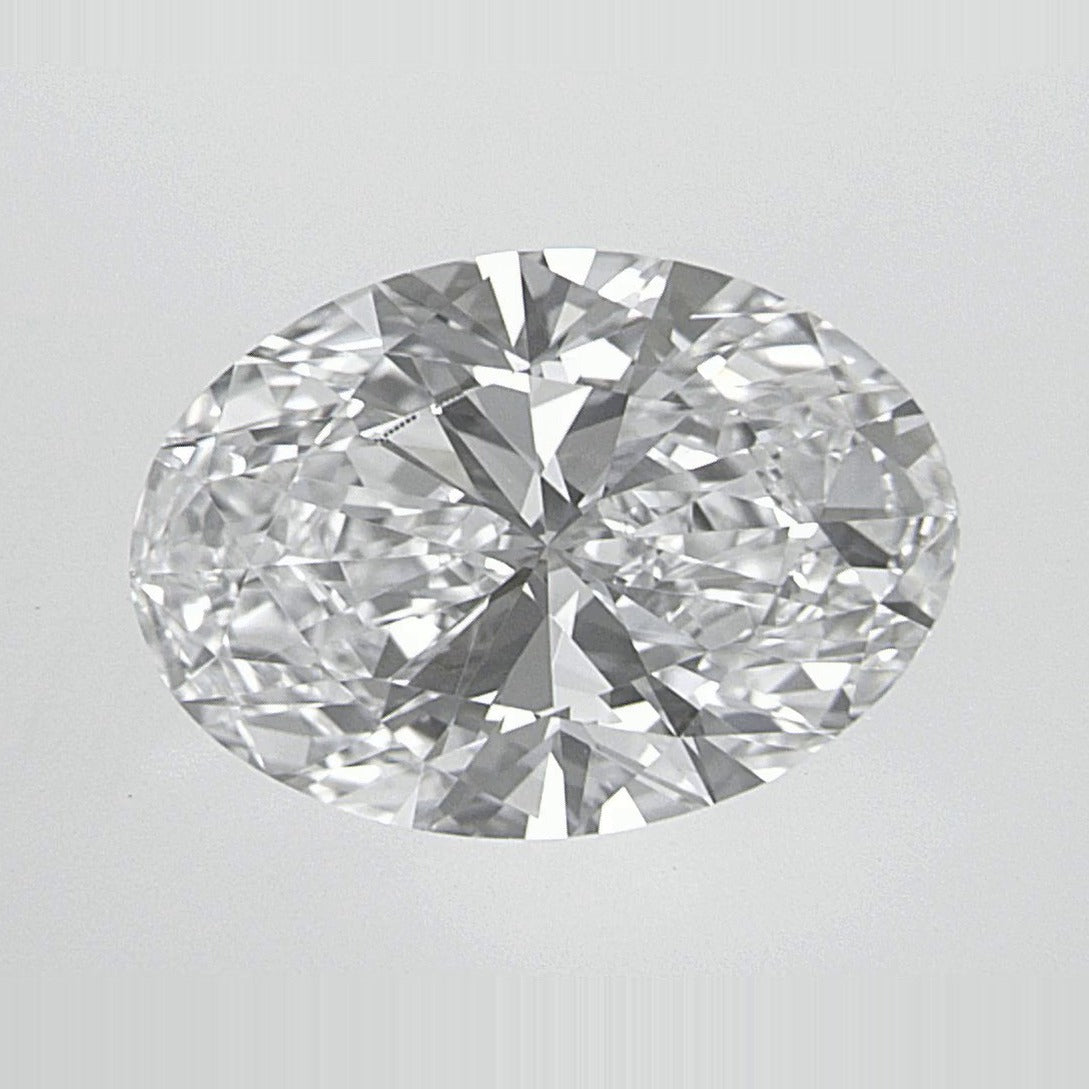 1.96 ct Lab-Grown Diamond – D VVS2 – Oval Cut – IGI Certified — Sapphire Row · cut7