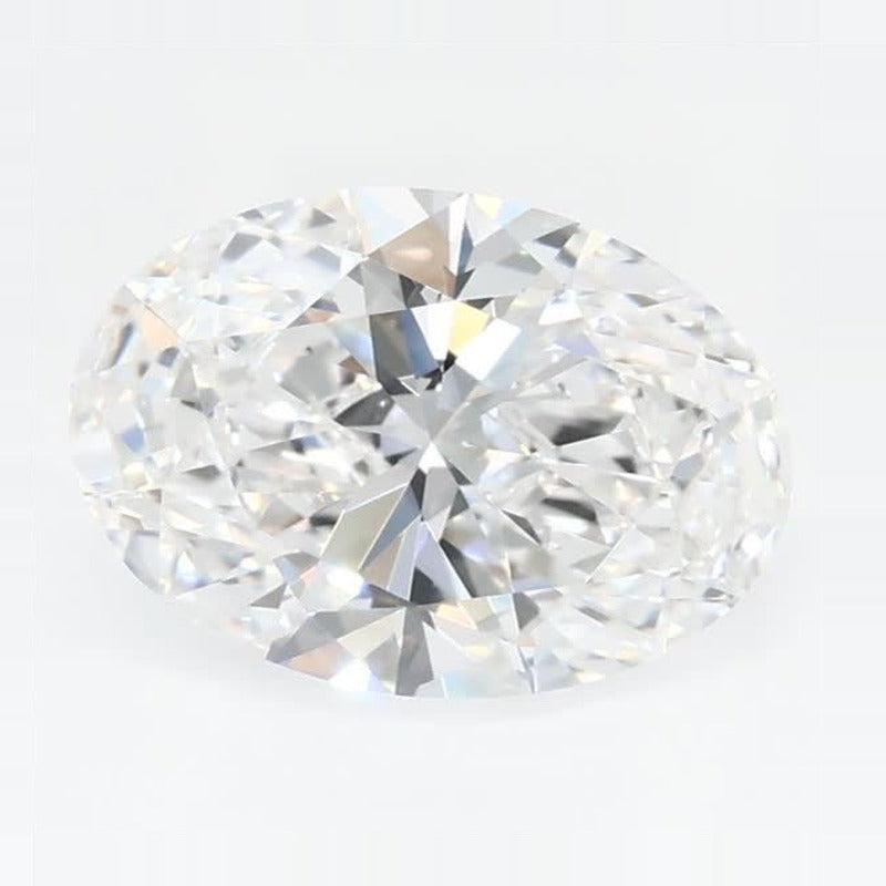 1.73 ct Lab-Grown Diamond – D VVS2 – Oval Cut – GCAL Certified — Sapphire Row · cut7