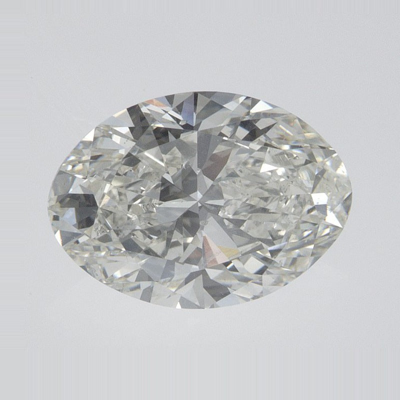 1.70 ct Natural Diamond – H SI1 – Oval Cut – EGL USA Certified — Sapphire Row · cut7