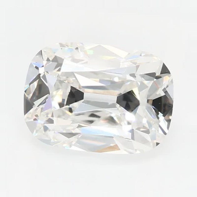 1.60 ct Lab-Grown Diamond – G VVS2 – Elongated Cushion Cut – Old Mine Cut – GCAL Certified — Sapphire Row · cut7