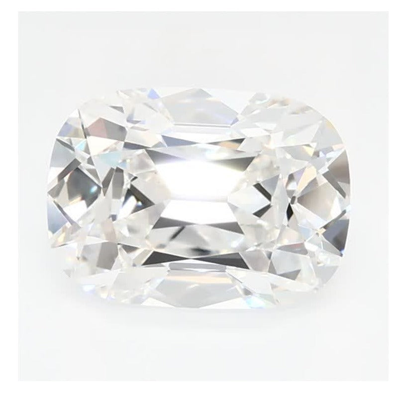 1.57 ct Lab-Grown Diamond – F VS1 – Elongated Cushion Cut – Old Mine Cut – GCAL Certified — Sapphire Row · cut7