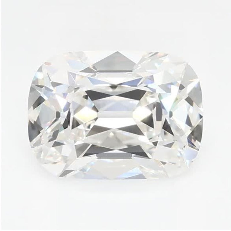1.50 ct Lab-Grown Diamond – F VVS2 – Elongated Cushion Cut – Old Mine Cut – GCAL Certified — Sapphire Row · cut7
