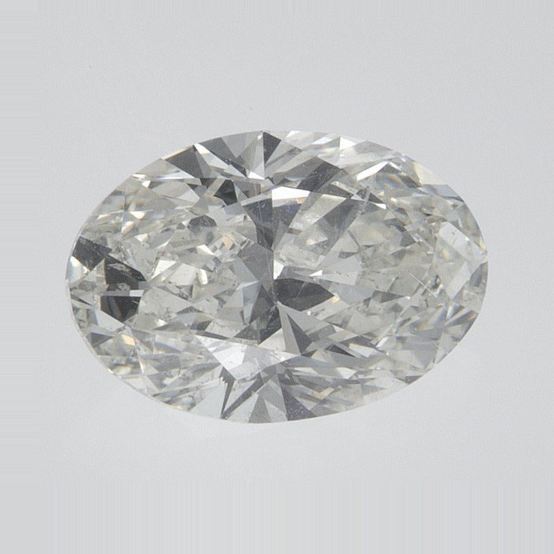 1.40 ct Natural Diamond – H SI2 – Oval Cut – EGL USA Certified — Sapphire Row · cut7