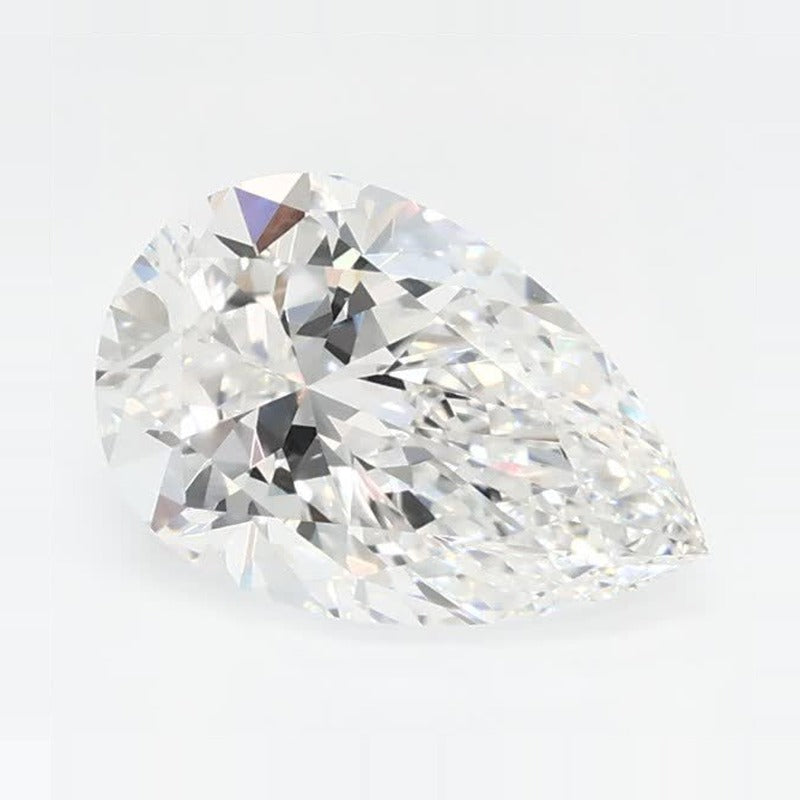 1.32 ct Lab-Grown Diamond – D VVS2 – Pear Cut – GCAL Certified — Sapphire Row · cut7