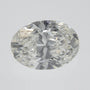 1.24 ct Natural Diamond – H SI1 – Oval Cut – EGL USA Certified — Sapphire Row · cut7