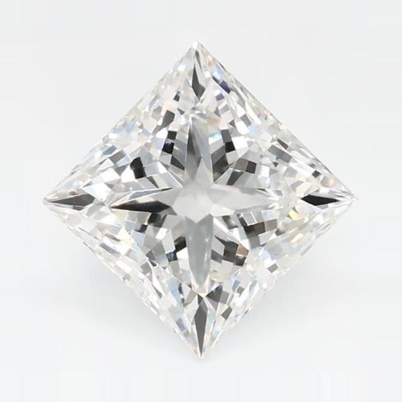 1.24 ct Lab-Grown Diamond – F VVS2 – Square Cut – GCAL Certified — Sapphire Row · cut7