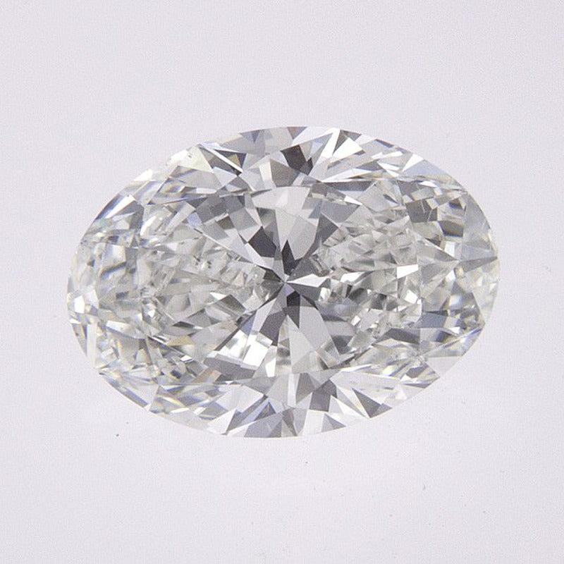 1.23 ct Natural Diamond – H SI1 – Oval Cut – EGL USA Certified — Sapphire Row · cut7