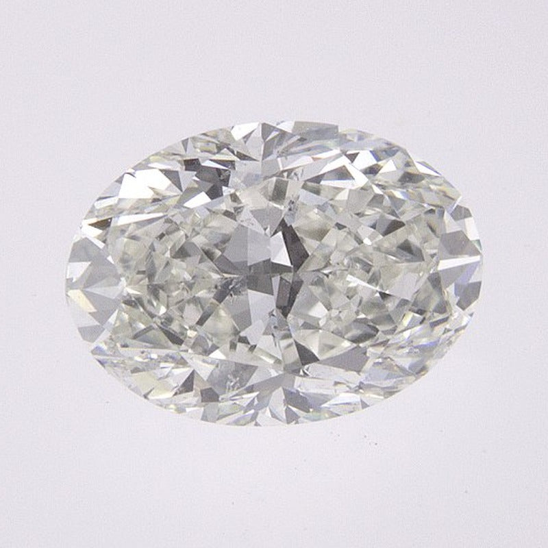 1.21 ct Natural Diamond – H SI1 – Oval Cut – EGL USA Certified — Sapphire Row · cut7