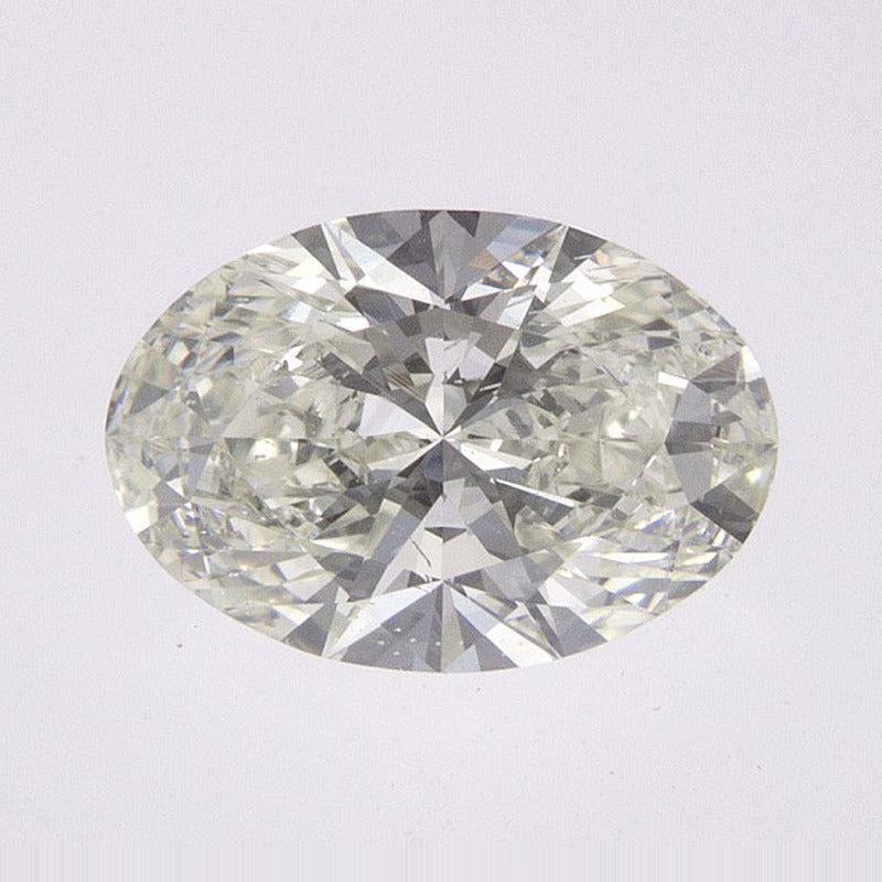 1.01 ct Natural Diamond – H SI1 – Oval Cut – EGL USA Certified — Sapphire Row · cut7