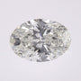 1.01 ct Natural Diamond – H SI2 – Oval Cut – EGL USA Certified — Sapphire Row · cut7
