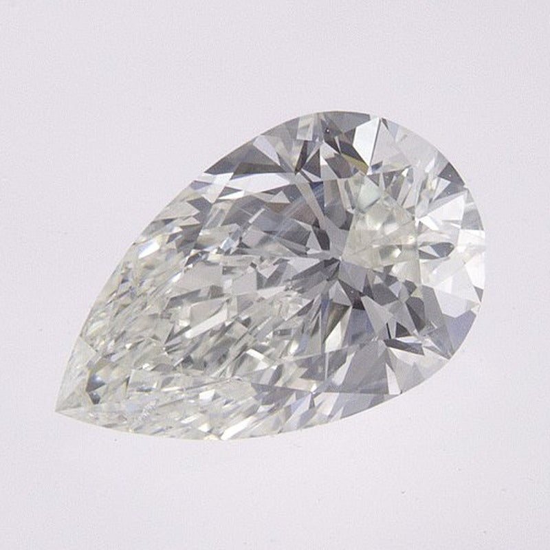 1.01 ct Natural Diamond – F SI2 – Pear Cut – EGL USA Certified — Sapphire Row · cut7