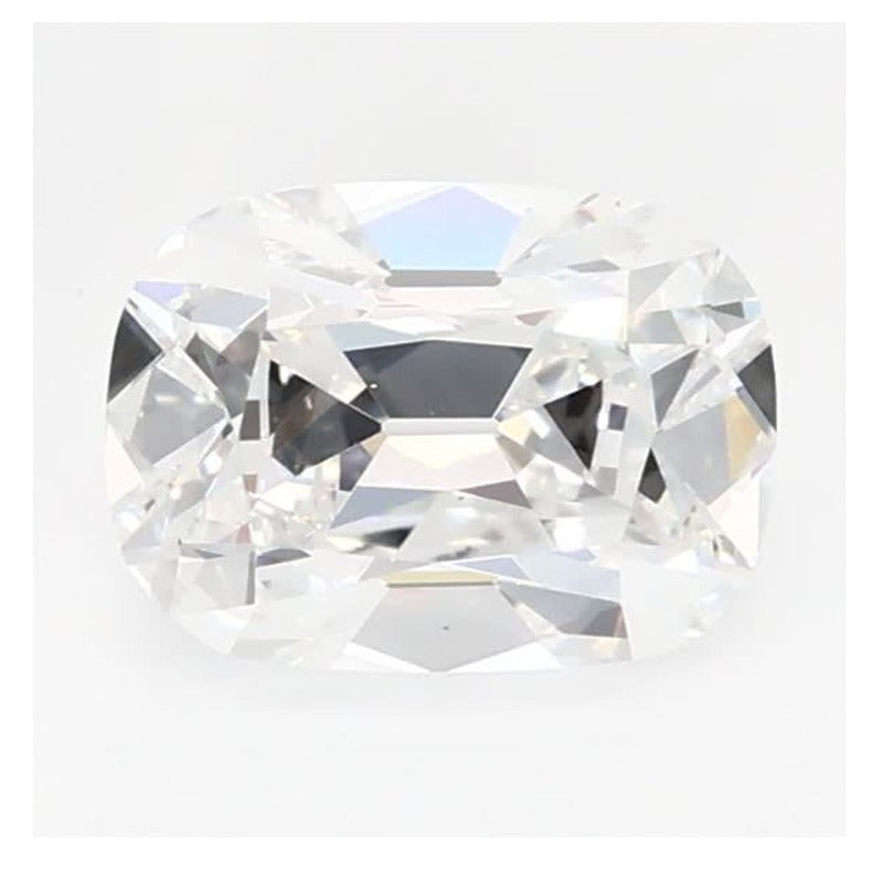 1.01 ct Lab-Grown Diamond – E VS1 – Elongated Cushion Cut – Old Mine Cut – GCAL Certified — Sapphire Row · cut7