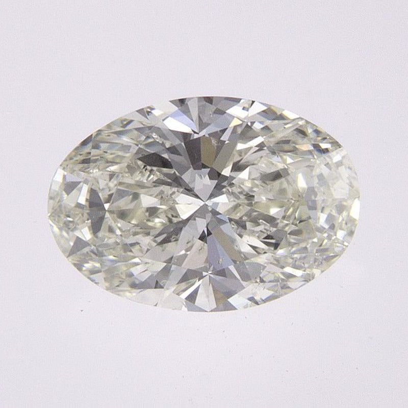1.00 ct Natural Diamond – I SI1 – Oval Cut – EGL USA Certified — Sapphire Row · cut7